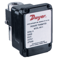 Dwyer Wet/Wet Differential Pressure Transmitter, Series 645